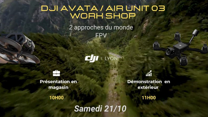 Workshop DJI Avata & O3 Air Unit